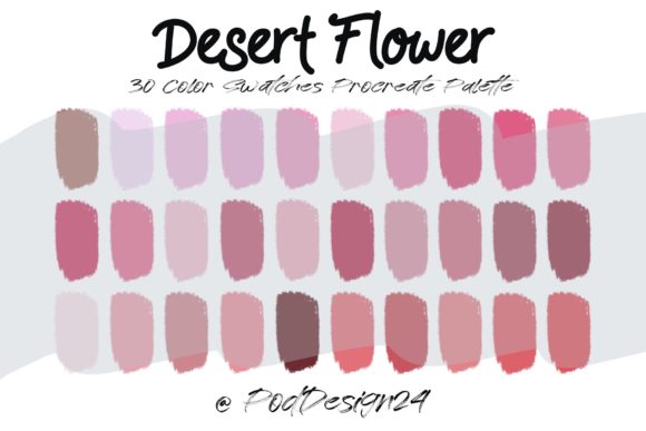 Elevating Digital Artistry: The Strategic Impact of the Procreate Color Palette Desert Flower