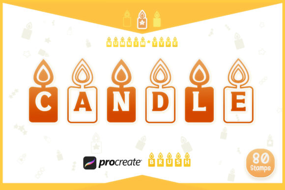Evaluating the Procreate Brush Candle Birthday Alphabet for Digital Lettering