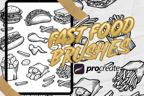 Fastfood Brush: Creative Design Tools