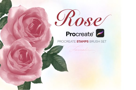 Mastering Botanical Art with the Realistic Rose Procreate Stamp