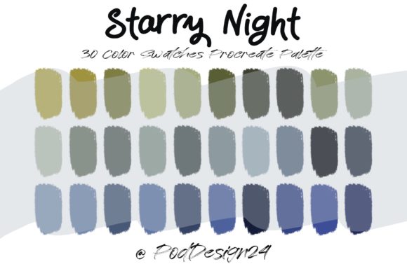 Mastering Starry Night Colors in Procreate