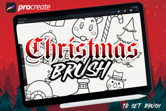 Mastering the Christmas Brush Stamp for Festive Digital Design