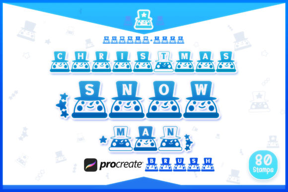 Procreate Brush Stamp Christmas Snowman: A Creative Holiday Toolkit