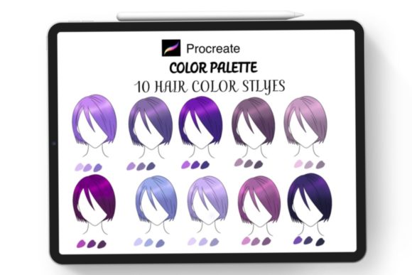 Strategic Color Management: Mastering Procreate Hair Color Palettes for Professional Digital Art