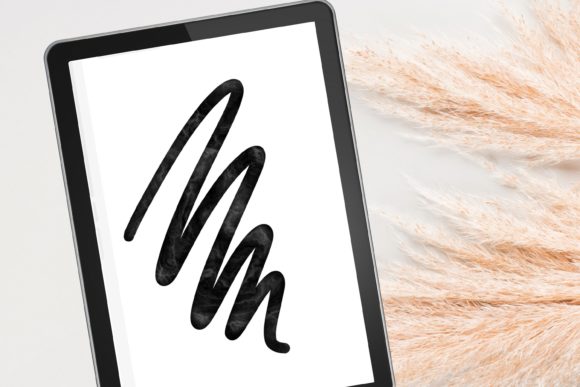 Strategic Visual Communication with the Marble Calligraphy Brush for Procreate