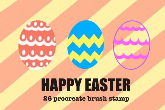 Streamlining Seasonal Design with the Procreate Easter Bunny Egg Brush Stamp